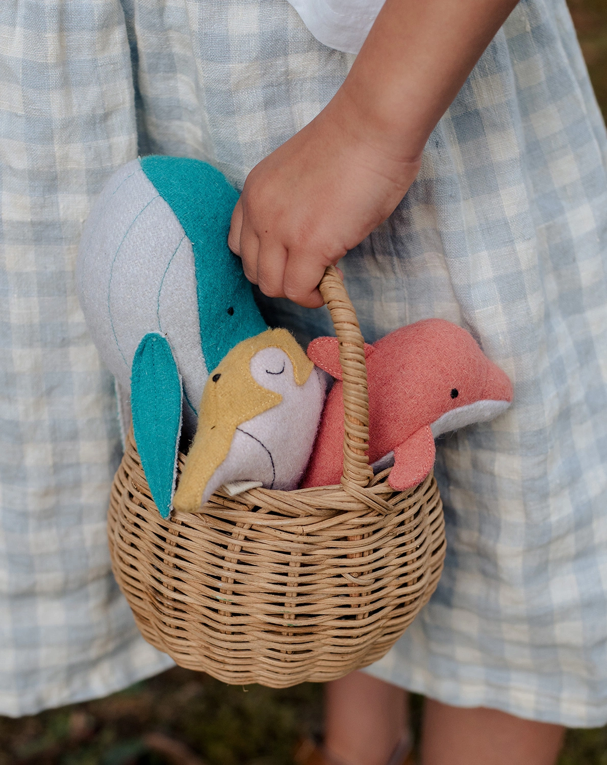 Kuscheltier-Set HOLDIE FOLK -  OCEAN ANIMALS 3-teilig