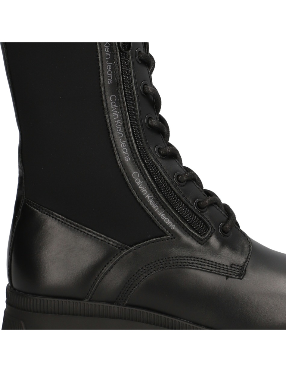 CHUNKY COMBAT LACEUP ZIP