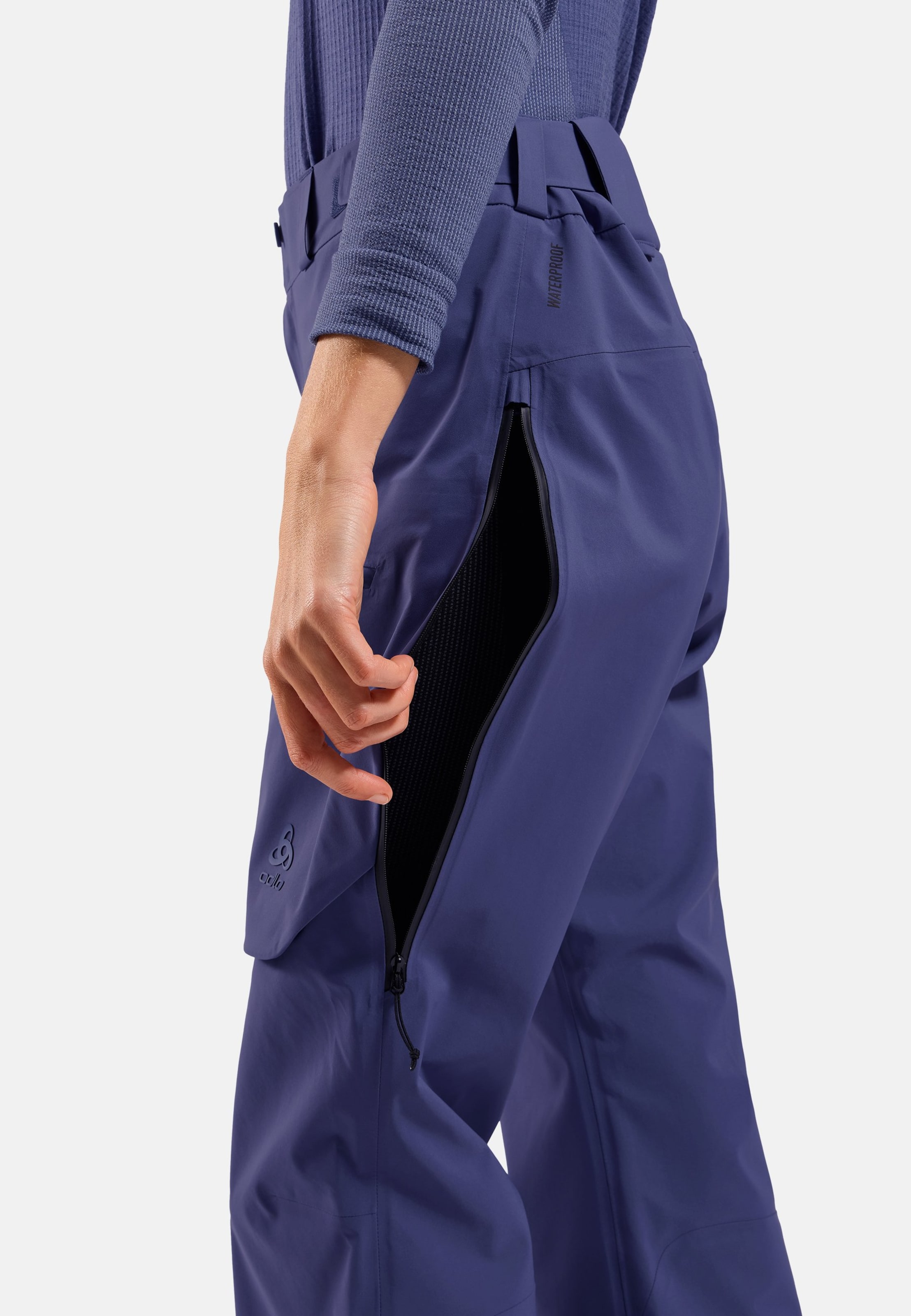 X-Alp 3L Hardshell-Skihose in Skipper Blue