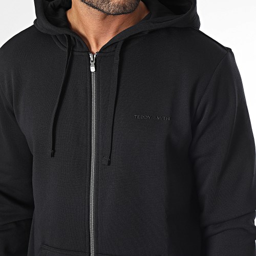 Sweat Zippé Capuche Narky Noir