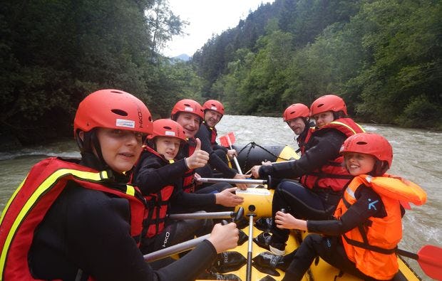Rafting in Schladming - Wildwasser-Rafting auf Enns