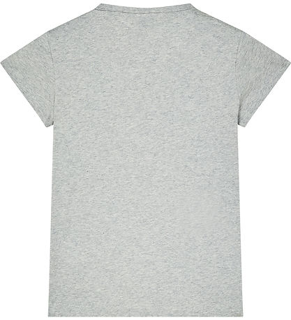 Mads N?rgaard T-shirt - Tuvina - Light Grey Melange