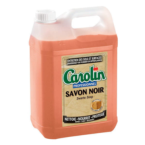 Nettoyant sols et surfaces savon noir Carolin Professionnel 5L