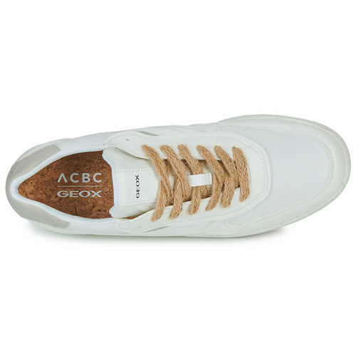 Geox - U WARRENS - Blanc / Beige