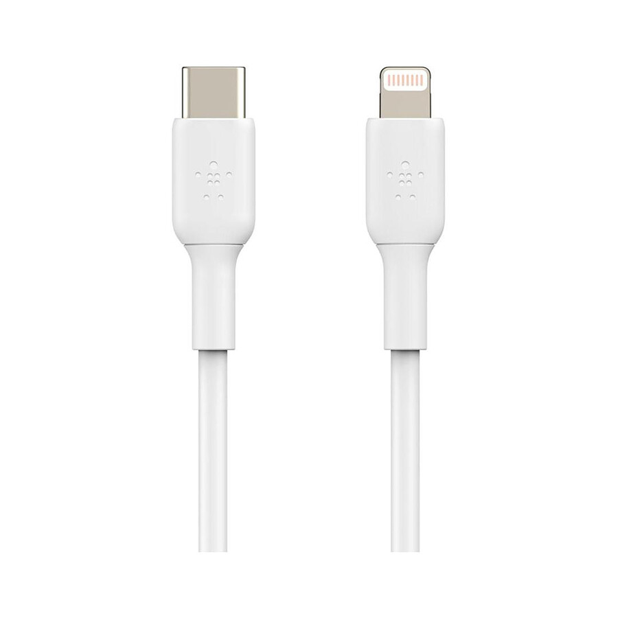 Câble USB-C vers Lightning MFI (blanc) - 1 m