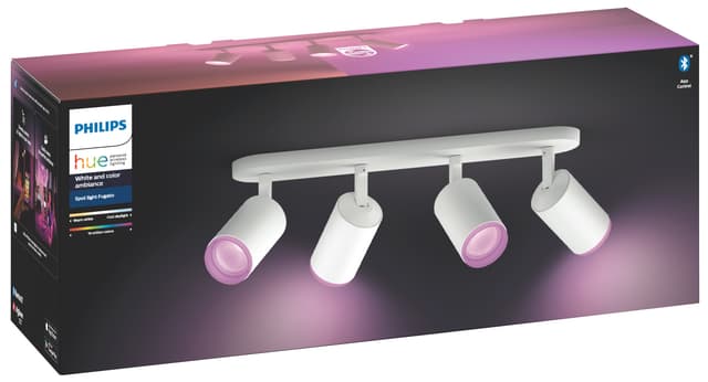 Philips Hue Fugato spotlyset 4x5,7W 230V (hvid)