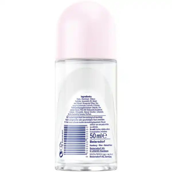 Anti-Transpirant Roll-on Black & White Invisible Clear