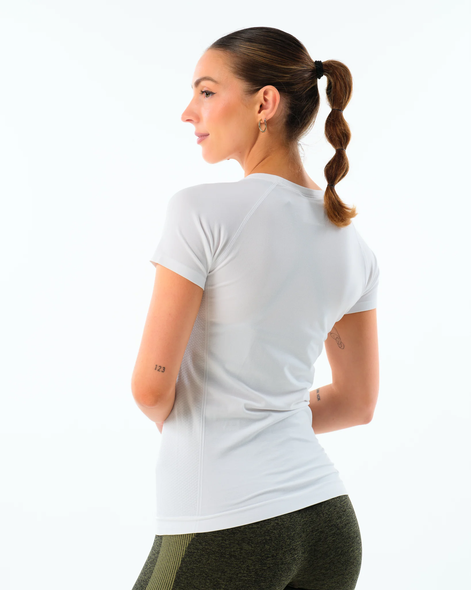 LEVITY Essential Seamless T-shirt White Brilliant