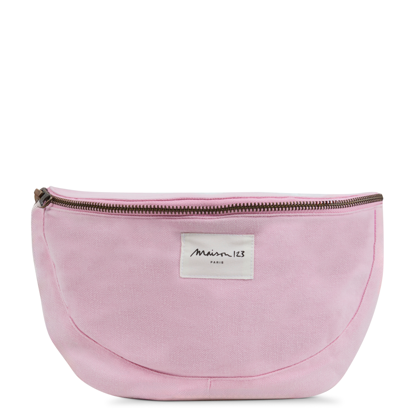 GELINA - Sac banane en coton | Rose