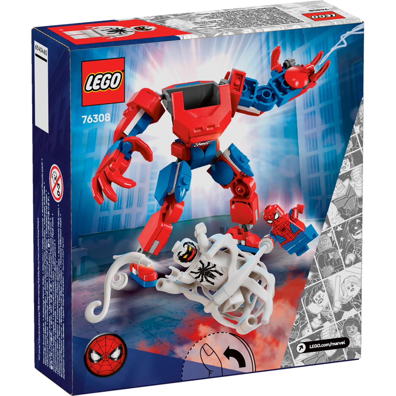 LEGO Marvel Spider-Man Mech vs. Anti-Venom 76308
