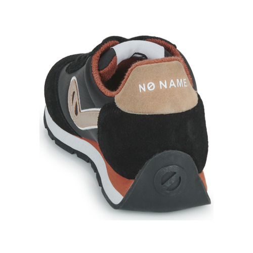 No Name - CITY RUN JOGGER - Noir / Orange