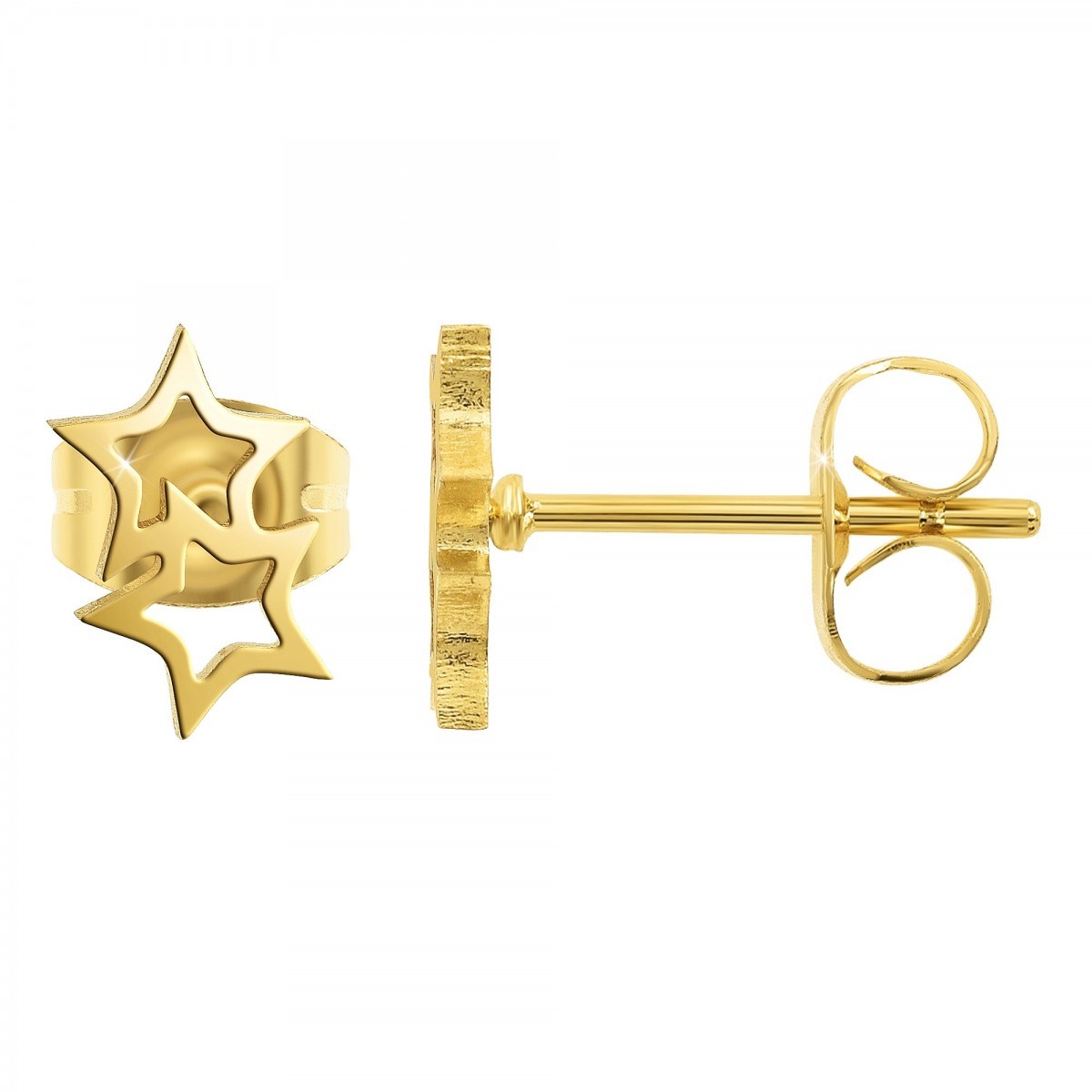 Boucles d'oreilles étoiles par SC Bohème