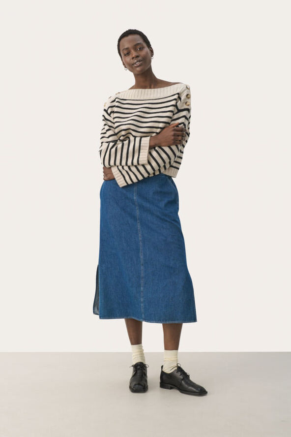 Part Two LizziePW SK Medium blue denim