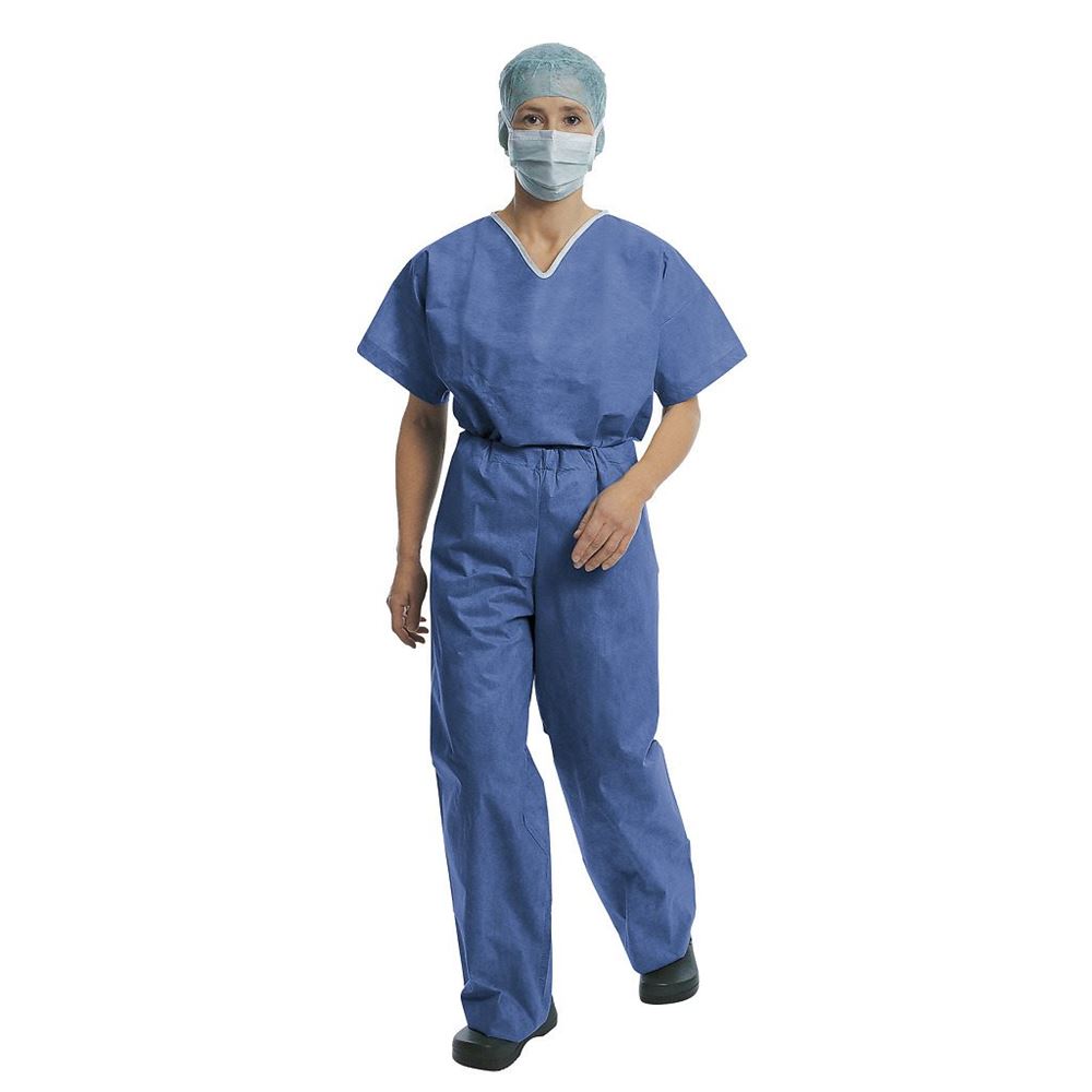 FOLIODRESS OP-Bereichsbekleidung<br>50 Stück, L, blau