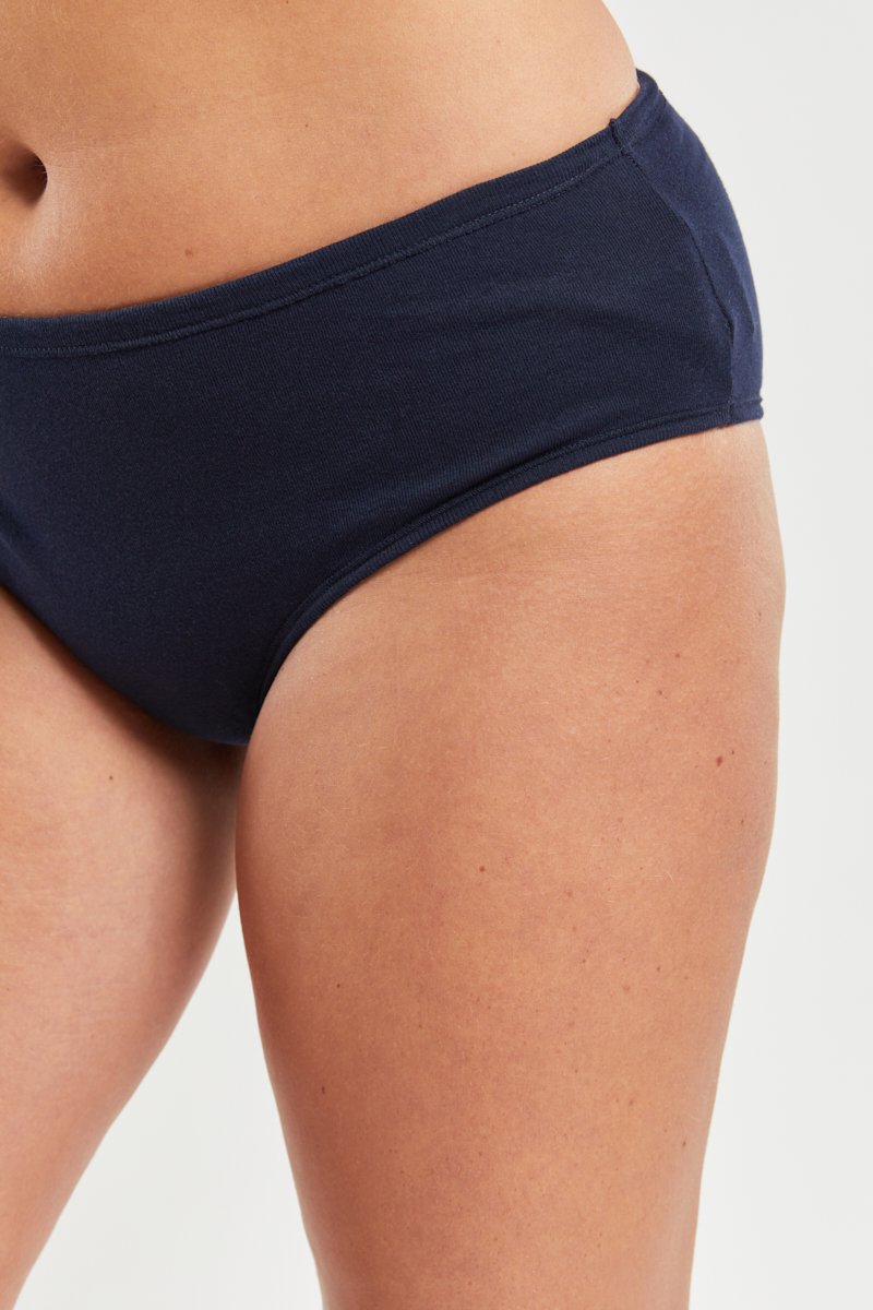 Culotte taille moyenne - coton issu de l'agriculture biologique