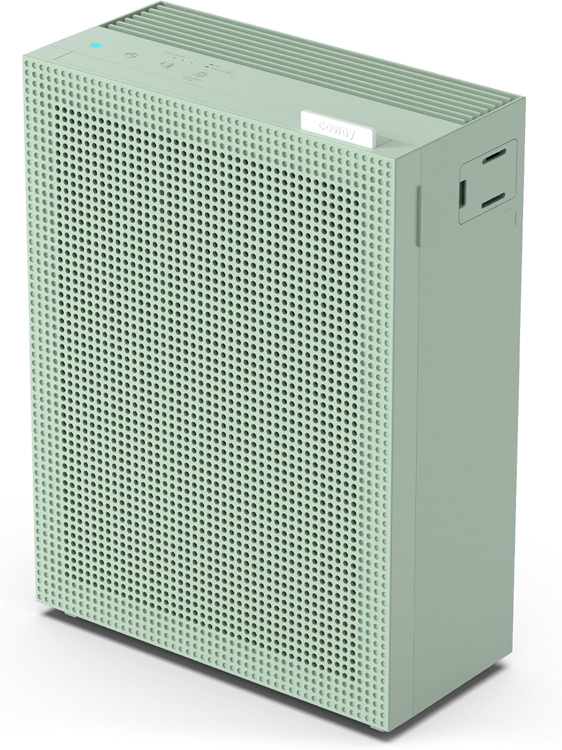 COWAY Luftreiniger Allergiker – QuietMark 20dB Schlafmodus, entfernt 99,999% der Partikel bis 0,01µm, mit ECARF-Siegel gegen Pollen, Staub & Tierhaare, kompakt & leise – Airmega 150 (Grün)