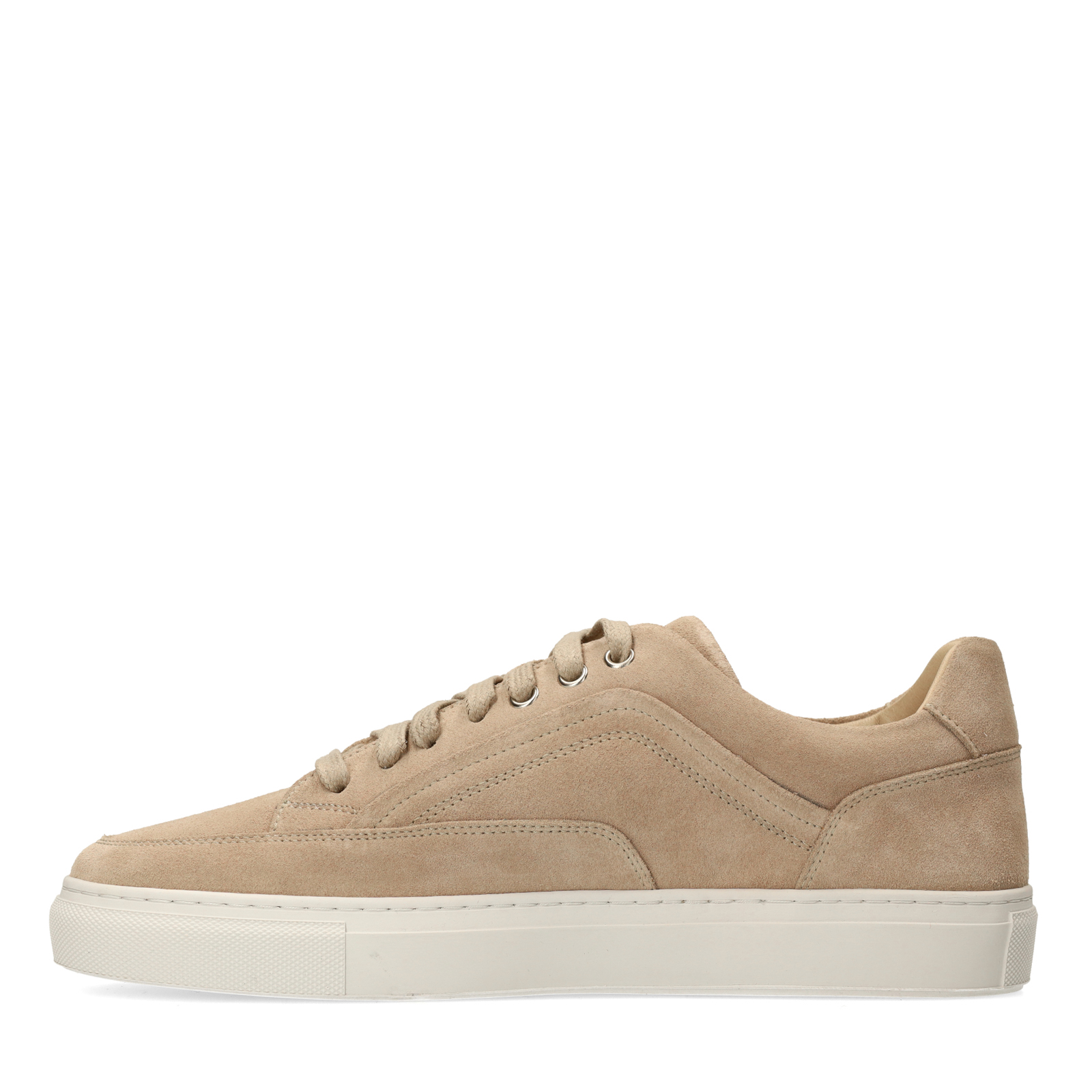 Beige suède sneakers