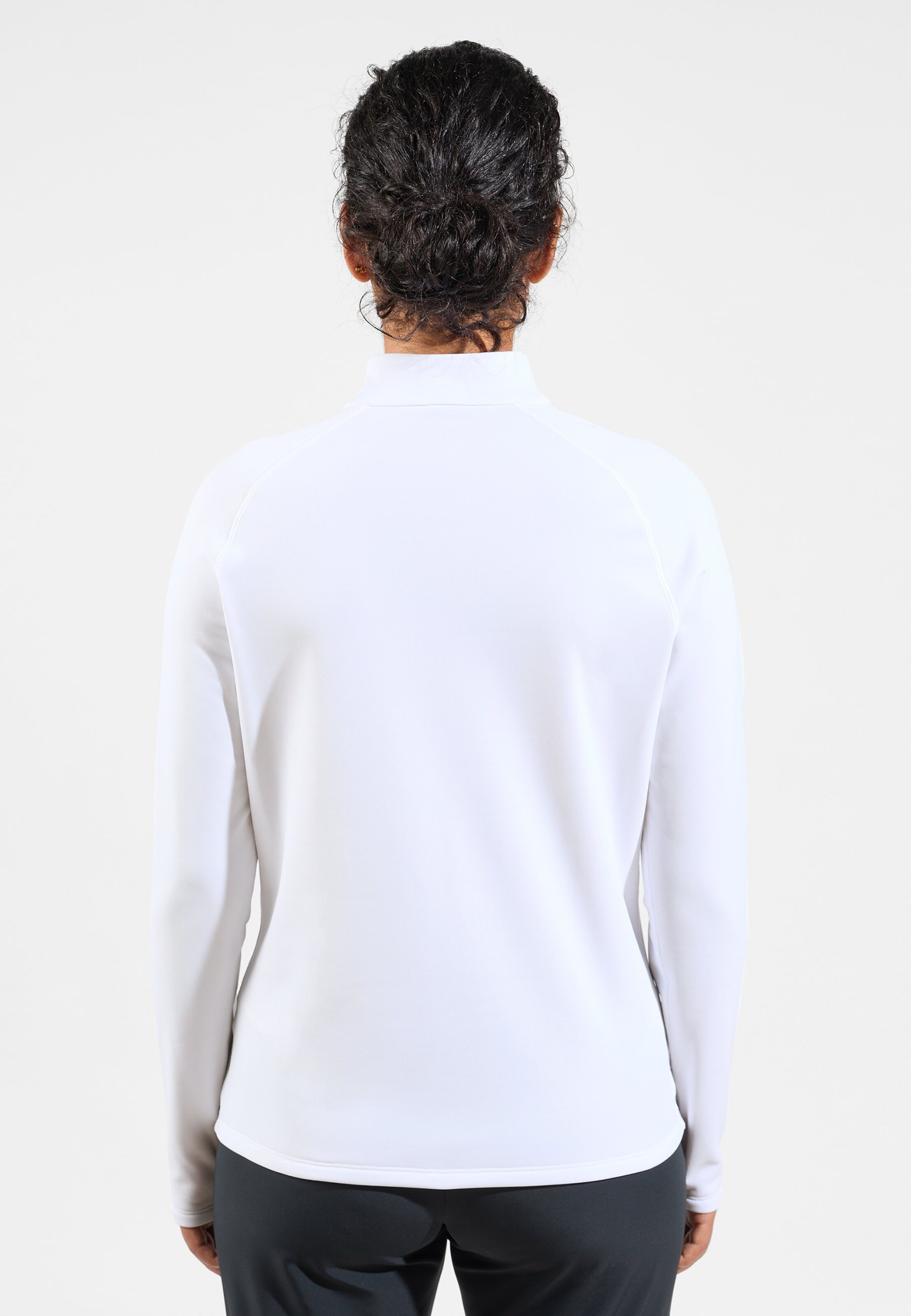 Besso Mid Layer mit Halbreissverschluss in white - folkstone gray