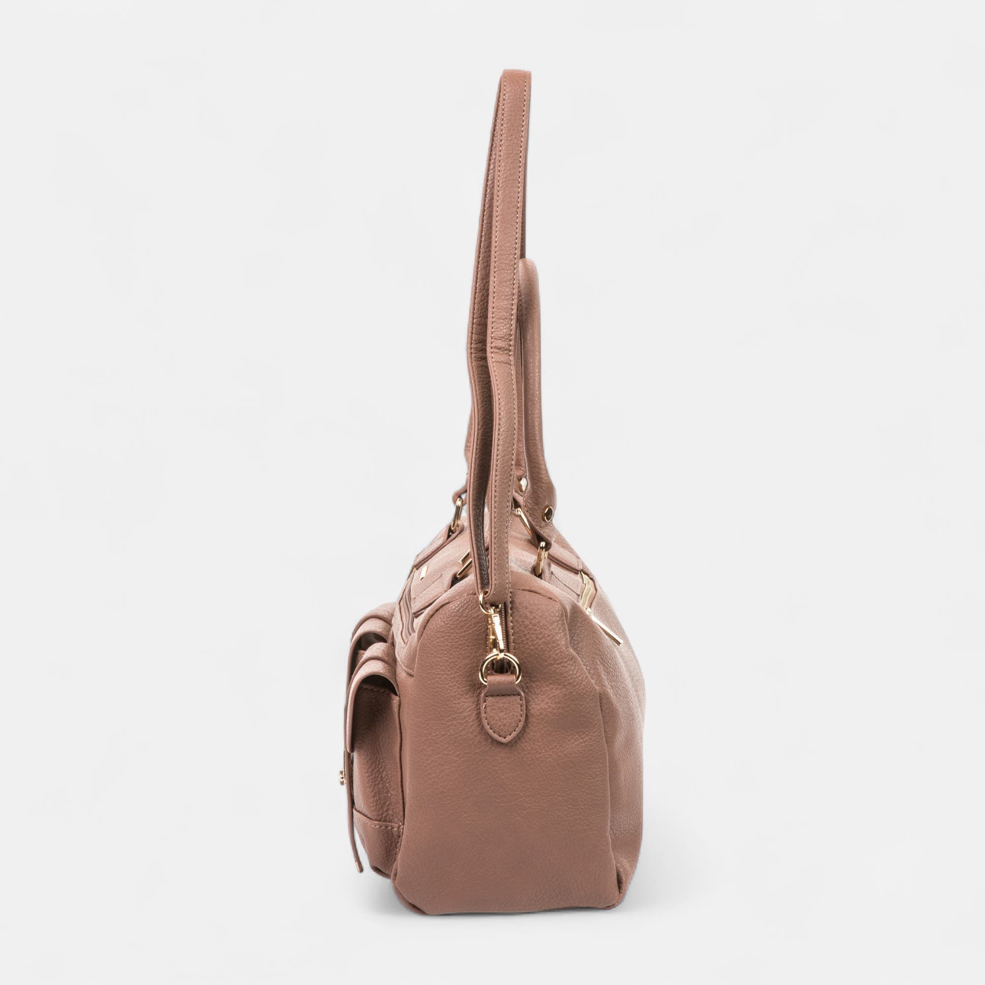 Sac à main taupe