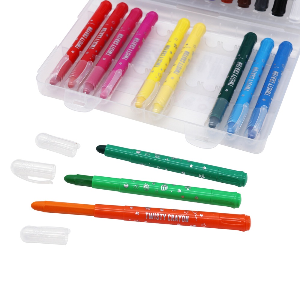 Art Studio Twisty Buntstifte, 24er-Packung