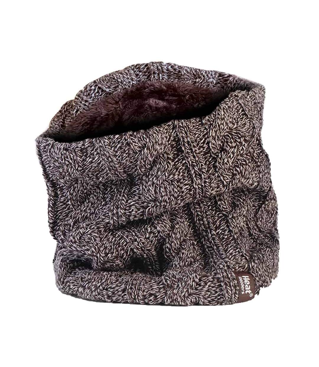 Cache-Cou Snood Femme Thermique Doublé Polaire