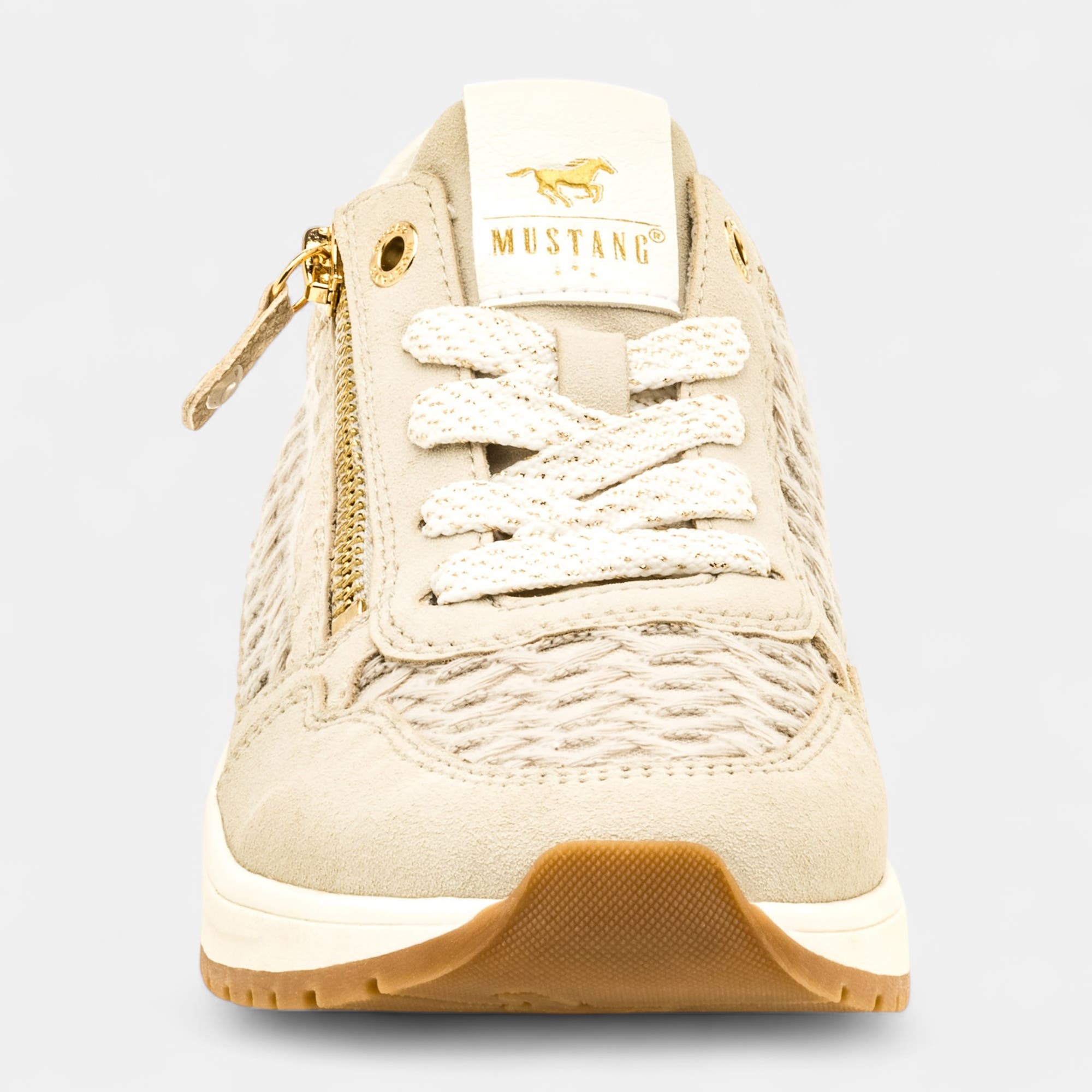 Baskets en toile Femme beige