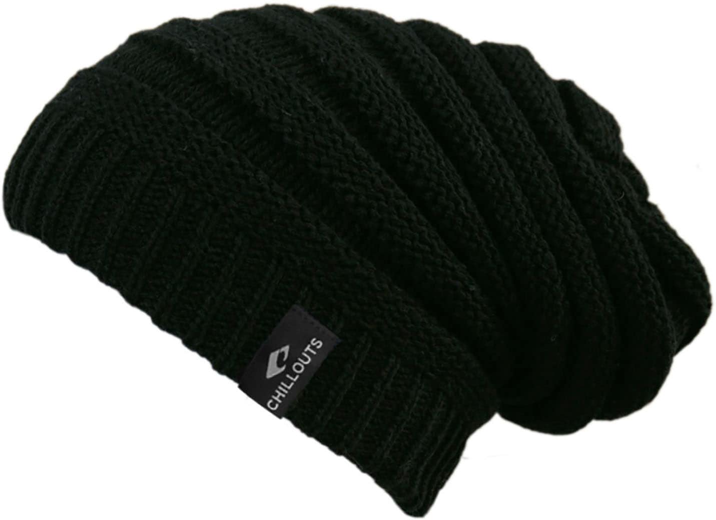 chillouts Beanie »Brian Hat«, Modernes, geripptes Strickmuster mit Rippenbündchen