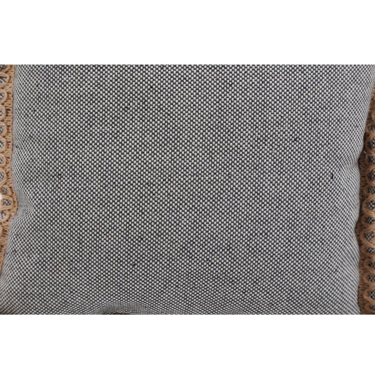 COUSSIN JORGIA 40X40CM ARDOISE