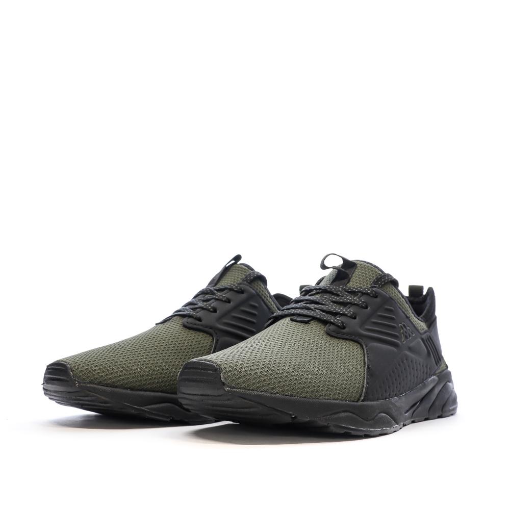 Kappa Baskets Noires/Kaki Garçon Kappa San Puerto Lace