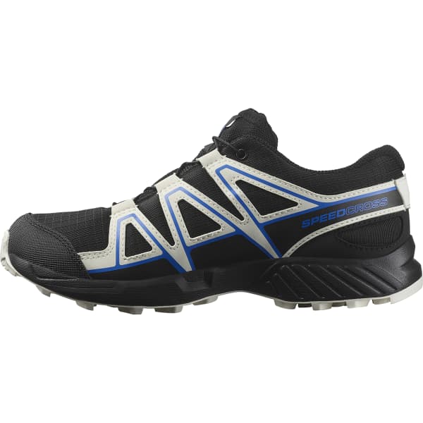 Chaussure trail SALOMON SPEEDCROSS WP J BLACK/VANILLA ICE/FRENCH BLUE