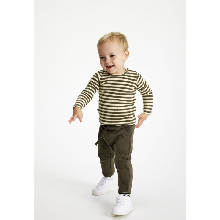 The New TNSLaurent Sweatpants Ivy green dino ao
