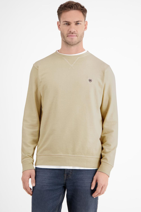 Lerros beige heren trui