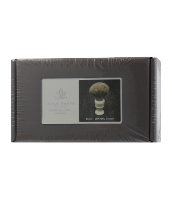 Acca Kappa Men's Grooming Shaving Brush - High Quality Resin - Ivory Color - Pure Badger - Small 1-Stück