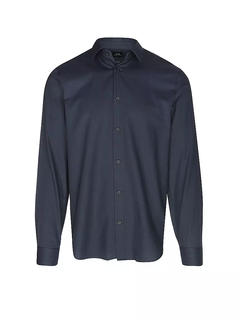 ARMANI EXCHANGE Hemd Slim Fit  blau