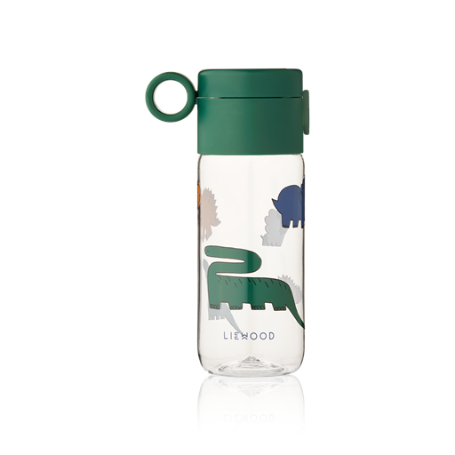 Liewood Clemence Vandflaske, Dinosaurs/Mist, 350 ml