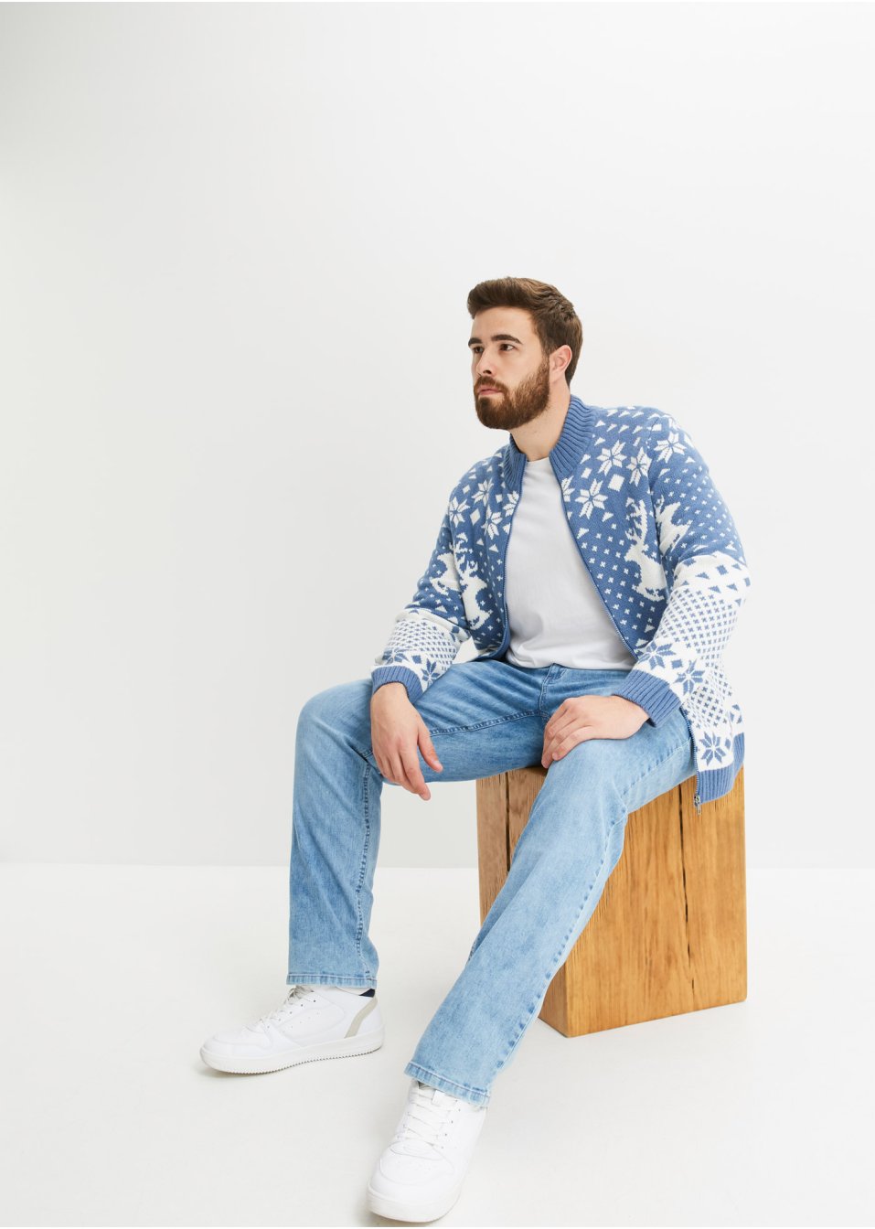 Gilet en maille norvégien