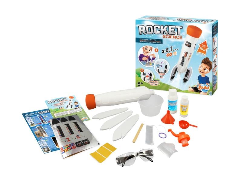 Buki Experimentierkasten Rocket Science Die Wissenschaft der Raketen