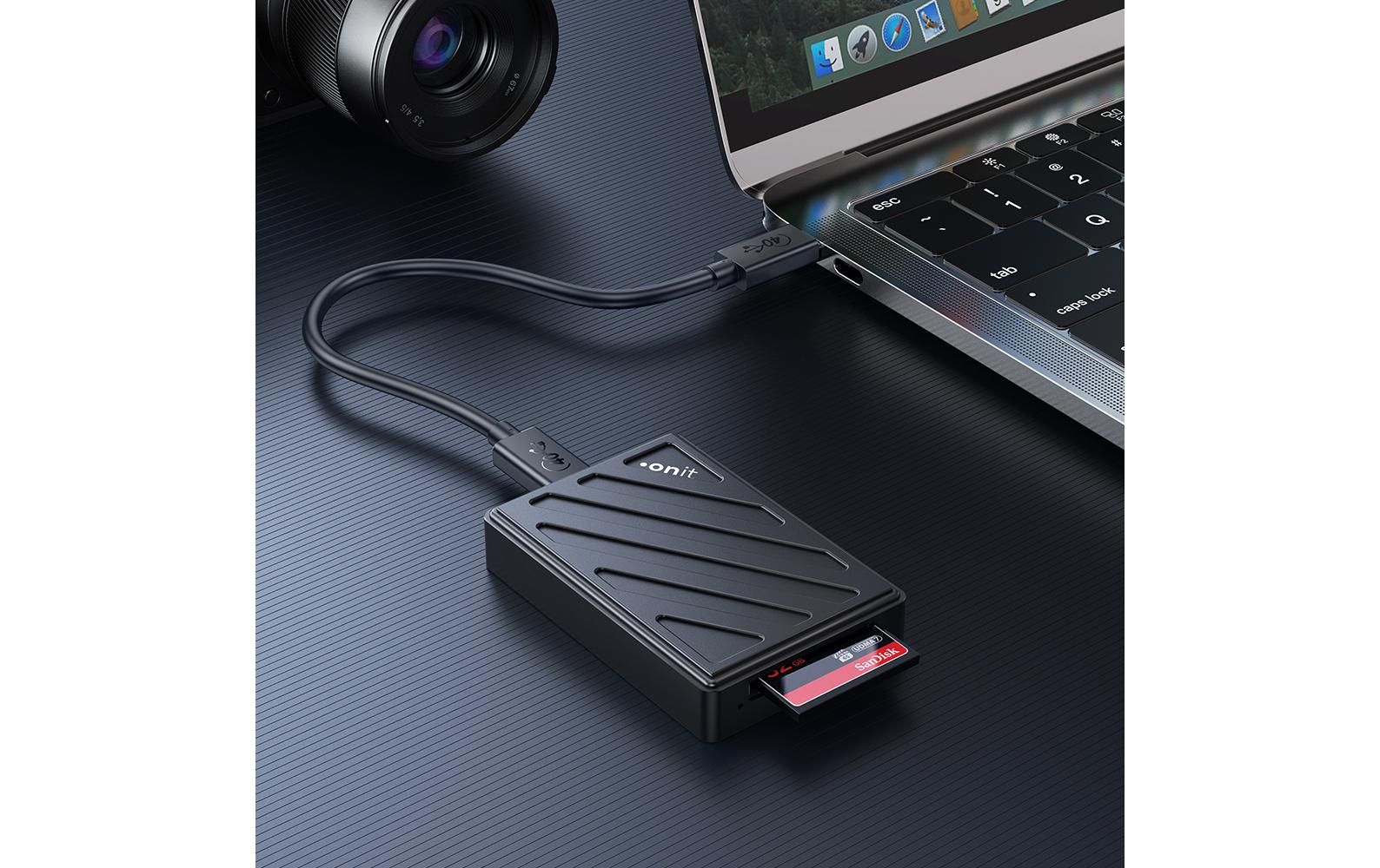 Card Reader Extern USB4 CFexpress Typ BSpeicherkartenleser für grosse Datenmengen hochauflösender Inhalte