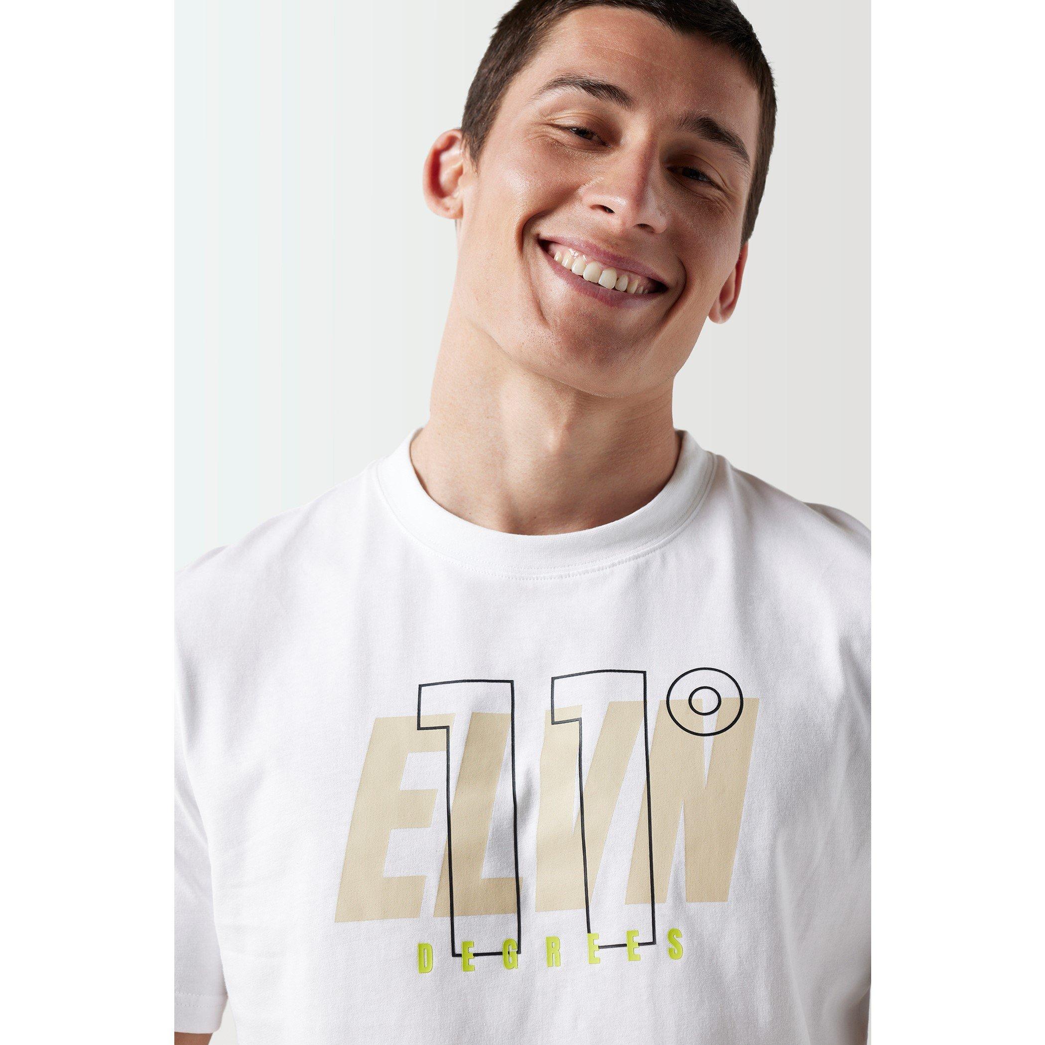 11 Degrees 11D Mytton Graphic T Shirt Mens
