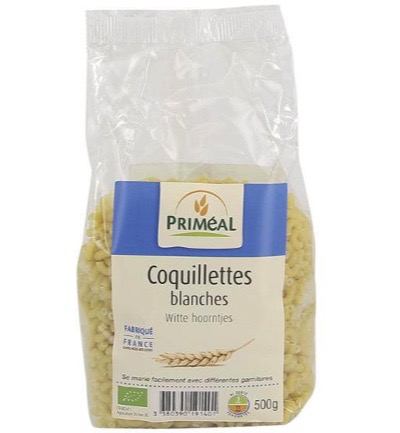 Priméal Witte Hoorntjes Bio (500 gr)