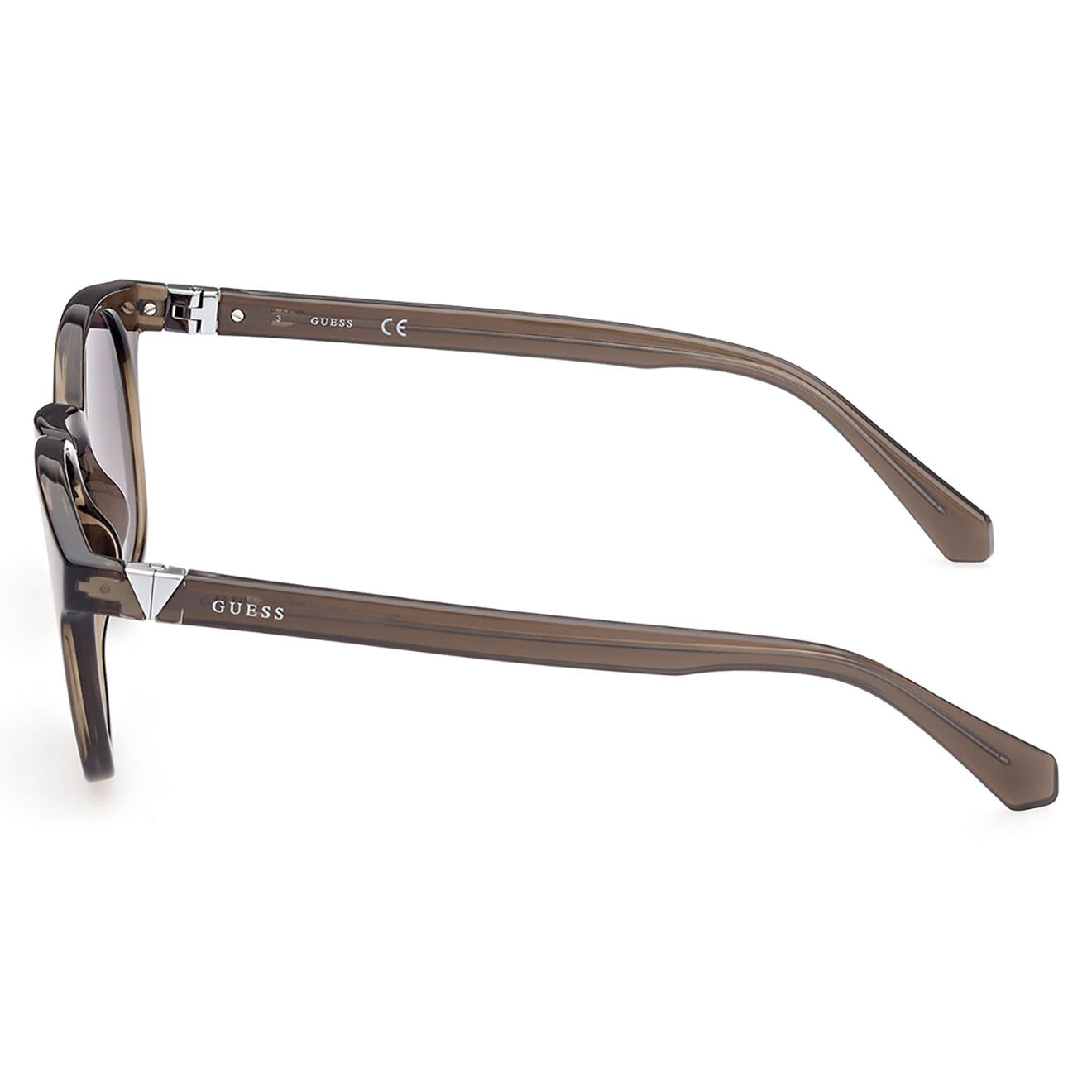 Guess Lunettes de soleil Homme vert brillant