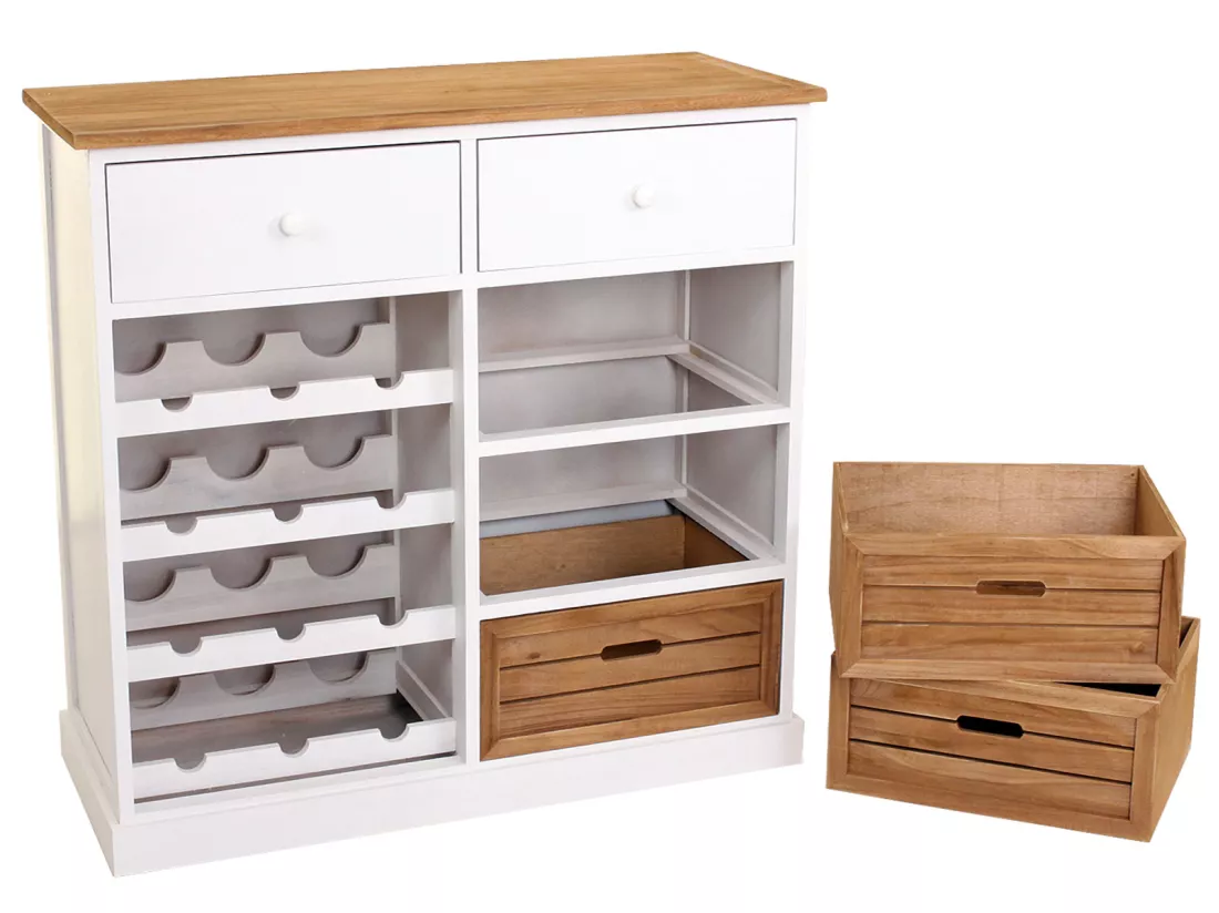 Casier à vin MCW-B96 avec tiroirs