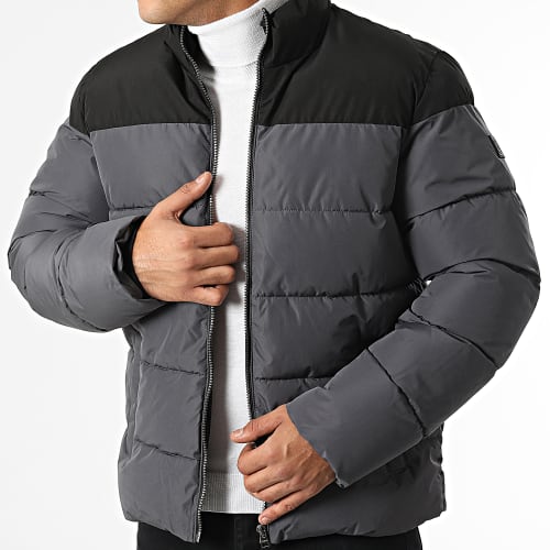 Doudoune Capuche Melvin Life Gris Anthracite