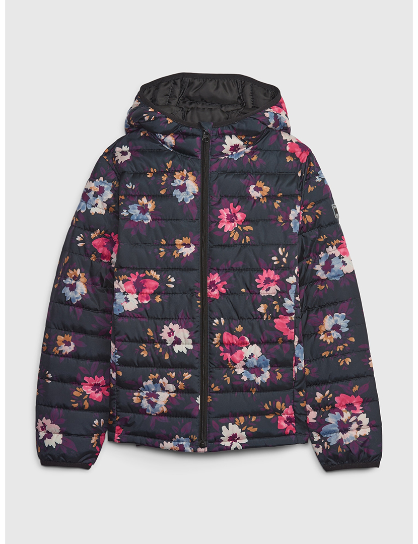 Girl's Multicolored Coat