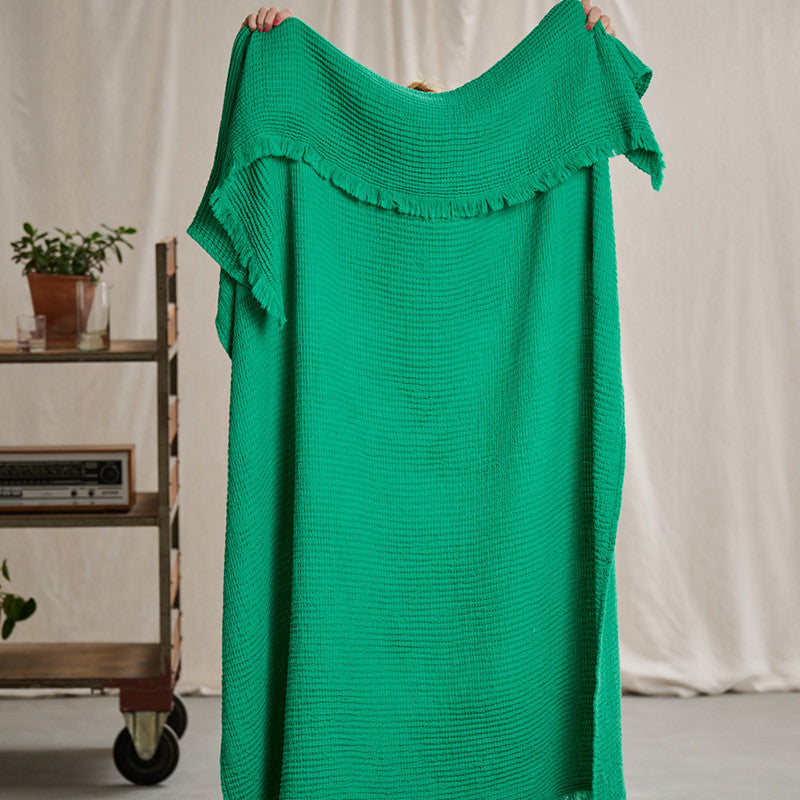 Marta Wohndecke spinach 130x170 cm
