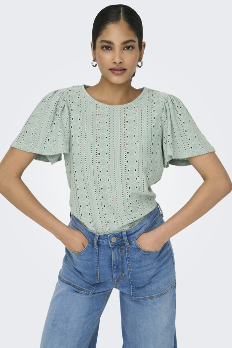 Only groene dames t-shirt