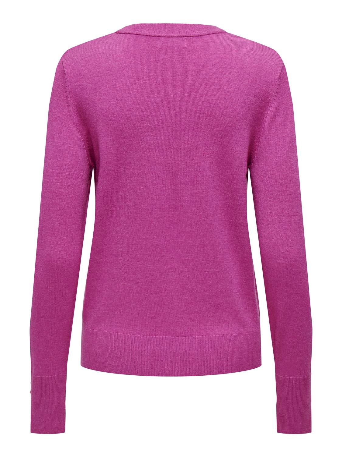 JDYMALOU Strickpullover Purple Orchid