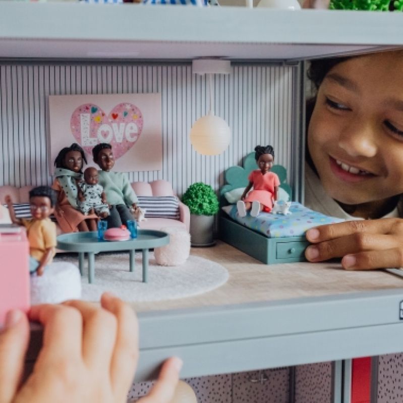 Lundby Set - Poppenhuisfamilie 'Billie' (5-Delig)