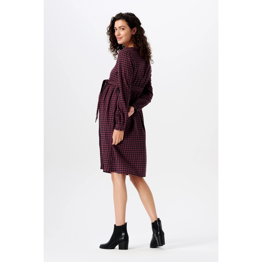 Esprit Still-Kleid Plum red