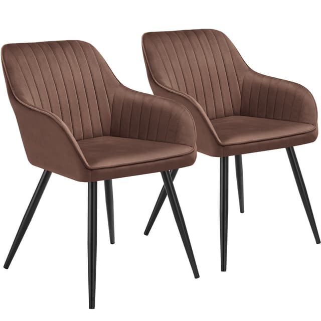 Stol Marilyn, velour, quiltet
